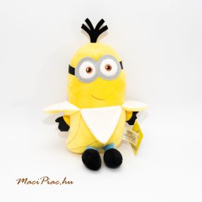   Universal City Studios Ilumination Presents Minions Minyonok Banana Kevin Banán Kevin plüss 2020 Tesco 