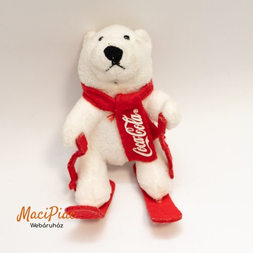 Coca-Cola síelő plüss jegesmedve