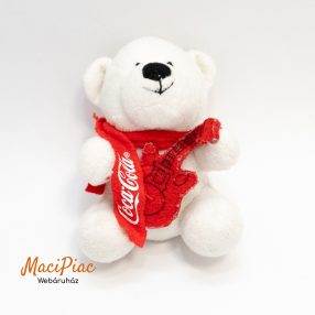 Coca-Cola gitározó plüss jegesmedve