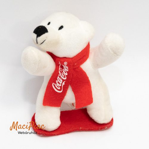 Coca-Cola Snowboardozó plüss jegesmedve