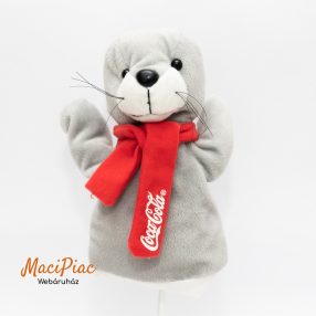 Coca-Cola plüss fóka báb