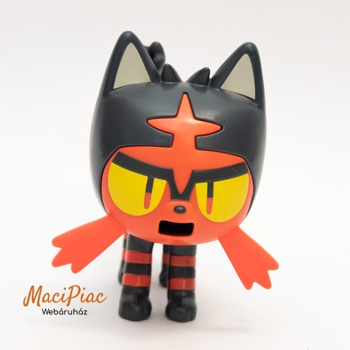 2017-es McDonald's Pokémon Litten macska figura