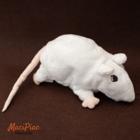 Ikea Gosig Ratta fehér plüss patkány Ritkaság! 