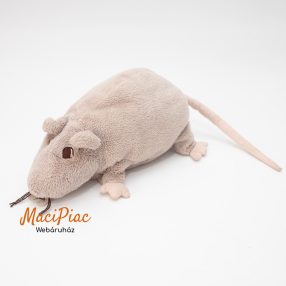 Ikea Gosig Minnen Ratta világosszürke plüss patkány