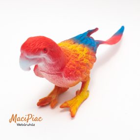 Papagáj gumi figura új