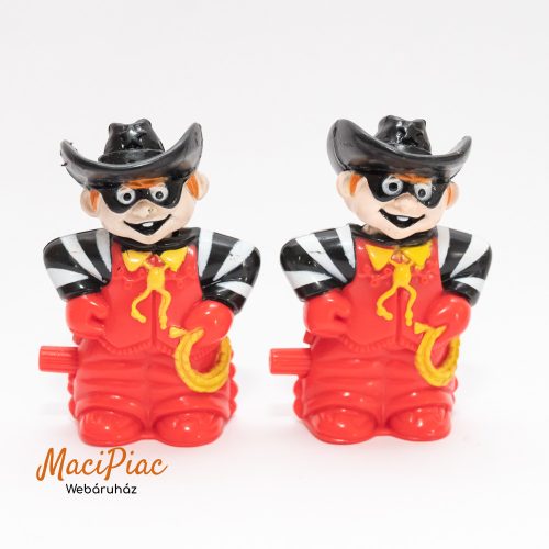 1995-ös McDonald's McRodeo "Hamburglar" figura (2db)