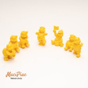 Haribo sárga műanyag figurák (7db+3db)