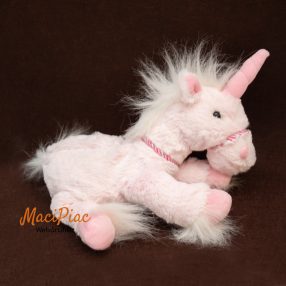   Plüss unikornis egyszarvú Bhs márka aroma terápiás, melegíthető, hűthető (búza szemek vannak benne)