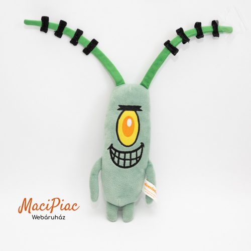 Plüss Nickelodeon Spongebob Spongyabob Sheldon J. Plankton mesehőss