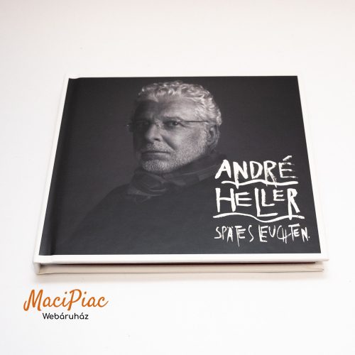 André Heller spätes leuchten (késői fény) 2019-es kiskönyv CD-vel