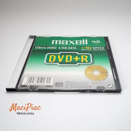 Maxell tokban lévő DVD + R lemez