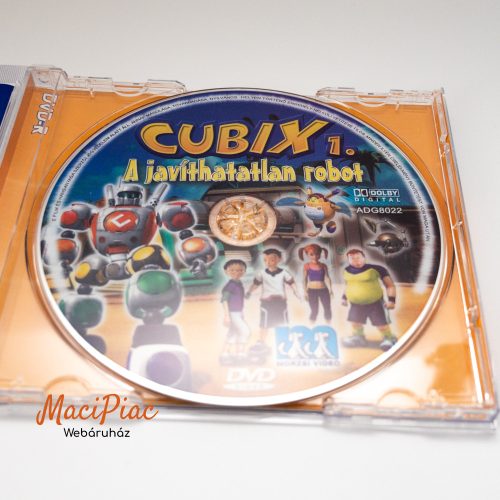 Cubix 1. A javíthatatlan robot DVD + DVD tok