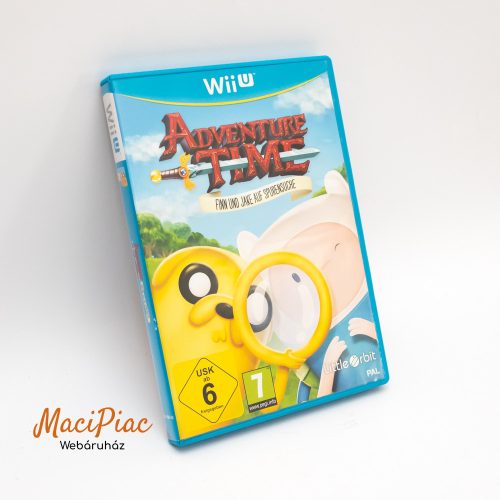 Wii Adventure Time: Finn and Jake Investigations Kalandra fel Wii U játék DVD-ROM