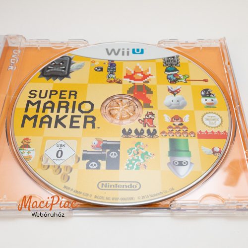 Super Mario Maker Wii U játék DVD-ROM