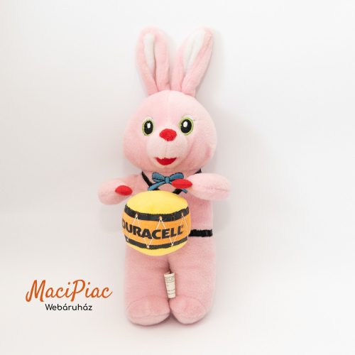 Duracell bunny plüss nyuszi reklámfigura