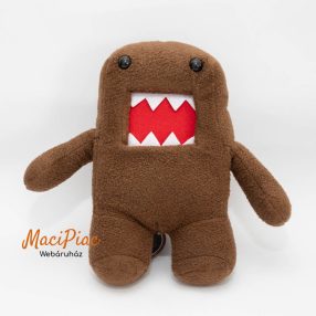   Plüss Domo Small barna szörnyeteg szaggatott pofával Amerika kedvenc japán kabalája  (Domo-kun és NHK) Bolti új! Címkés!