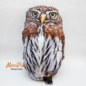 Plüss élethű bagoly alakú formapárna Új! 