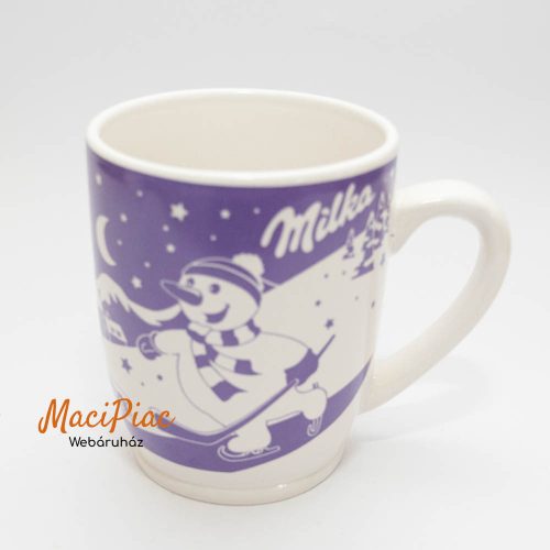 Eredeti porcelán MILKA bögre WEIHNACHTSBECHER EDITION N18 Karácsonyi, Miklulásos 3 dl Rtikaság! 