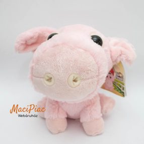   Big Headz Pig nagyfejű, nagyszemű plüss malac Címkés! Új! Neve: RÖFI