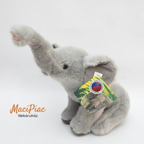   Plüss élethű elefánt 1999-es Függő címkével ENDANGERED SPECIES