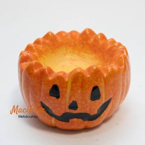 Tök, dekoráció, mini gyertyatartó 