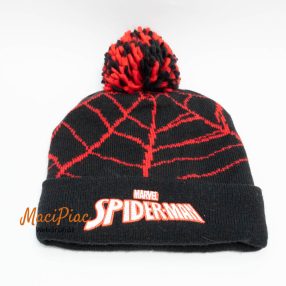   Gépi kötött jó meleg pihe puha béléses Pókember sapka MARVEL SPIDERMAN 