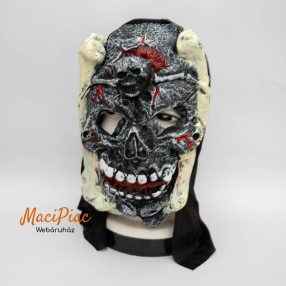   Halloweeni lágy gumi maszk csontváz, koponya álarc, maszk felnőtt méret új
