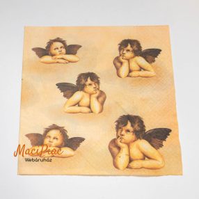   Papírszalvéta Karácsonyi Angyal mintás 33x33 cm Német 2 rétegű