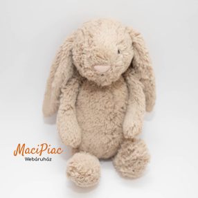   Plüss világosbarna, drapp színű nyúl, nyuszi Jellycat márka