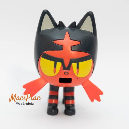 2017-es McDonald's Pokémon Litten macska figura