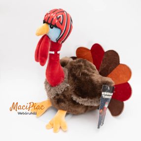   Plüss pulyka kabala, reklám figura ALDI Turkey ALDI WINGMAN TÖRÖK 2020 SOFT TOY Ritkaság! Címkés!