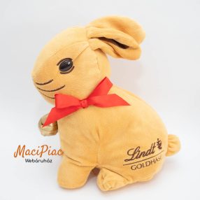   Lindt nagyobb méretű plüss kabala nyúl, nyuszi csengővel a nyakában  (cipzáros aljú)