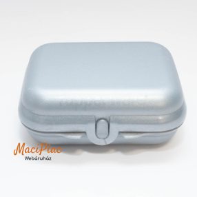   Szürke színű műanyag felnyitható tetejű szappantartó TUPPERWARE