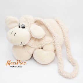   Plüss bari, bárány alakú keresztben hordható táska kislányoknak 