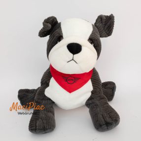   Plüss kutya mini autómárka reklám figura buldog (anyaga kordbársony, plüss)