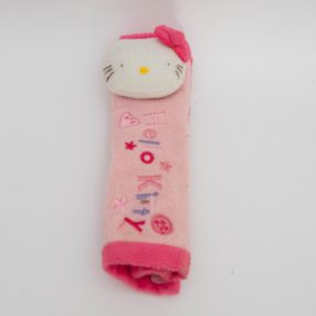   Plüss biztonsági övre rakaható tépőzáras védő, biztonsági öv védő Hello Kittys