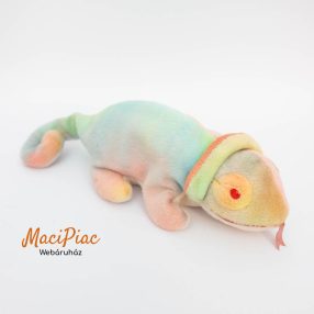   Plüss kaméleon régi Ty Beanie Babies Rainbow the Chameleon 1997 