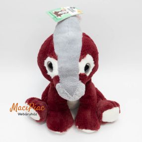   Plüss Penny Dinómánia széria bordó dinoszaurusz dínó plüssfigura Parasaurolophus csillogó szemű, címkés Teljesen újszerű!