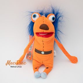   Plüss JÓFOGÁS reklámfigurája mókás narancssárga, kék hajú ZSOZSÓ figura  Címkés új!