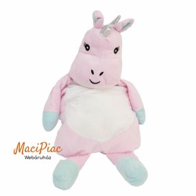   Plüss Unikornis puha párna, melegítő vagy vizes palack tartó, tok