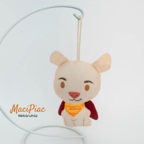   Mc donalds 2021 plüss figura DC Super-Pets Happy Meal® Toys! Kutya