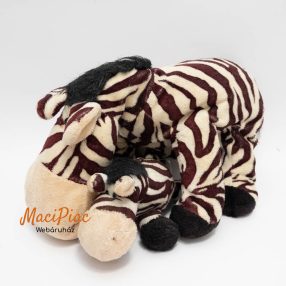   Plüss zebra, zebra pár anya és kicsinye Ritkaság!  Ender Vien