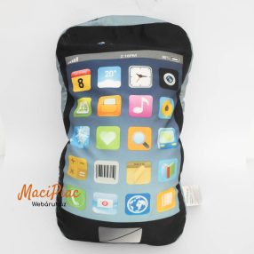   iPhone hungarocell töltetű telefon alakú párna, formapárna