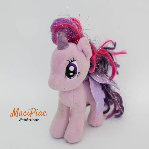 TY 2017 Beanie Buddies My Little Pony: Twilight Sparkle plüss póni (lila) Én kicsi pónim csillag mintával