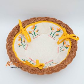 Kerek fonott kosár, kivehető betéttel Madeira