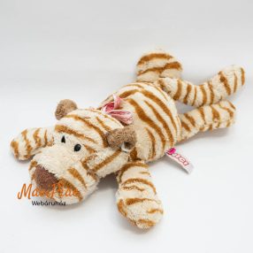   Nici Toys fekvőplüss tigris masni a nyakában ESCADA ritkaság