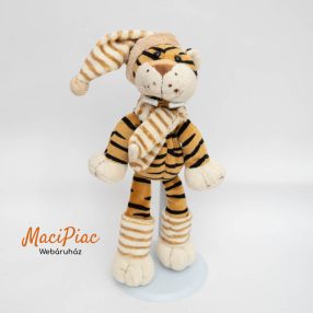 Plüss tigris téli csíkos szerelésben eredeti Magomora