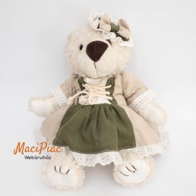   Plüss maci népviseletben nagyon szép teddy vintage hatású Német BOLTZE GRUPPE GMBH