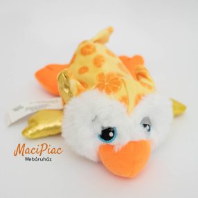   Plüss kacsa, finom puha és sok mikrogolyóval töltött Cutetitos FRUITITOS 2019 Kids Land Toys orange, narancs mintás