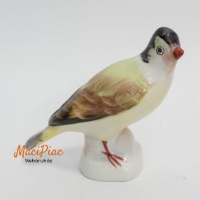   Porcelán madár nipp, dekoráció jelzett Budapest Aquincum (régi)